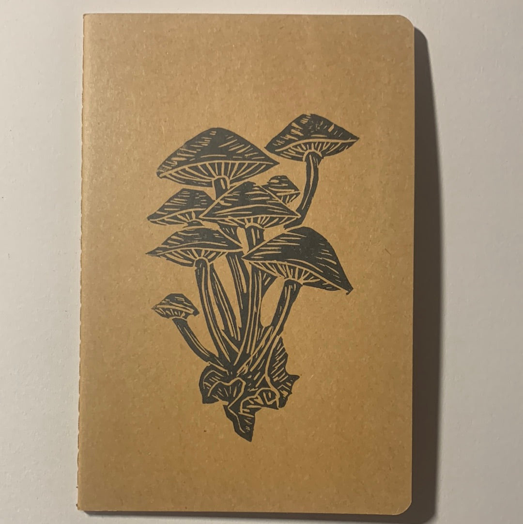 Hand printed notebook