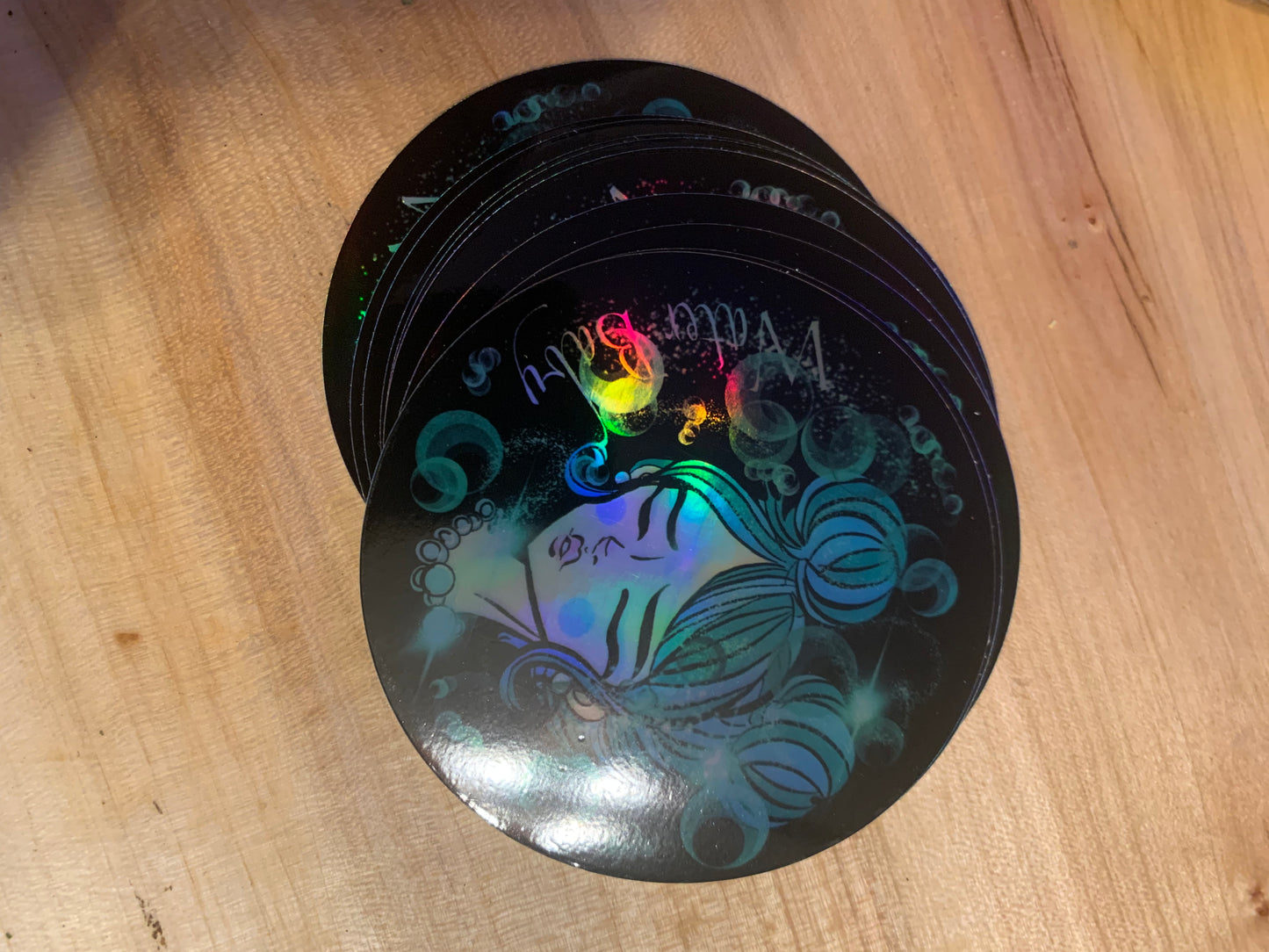 Large element bb holographic sticker