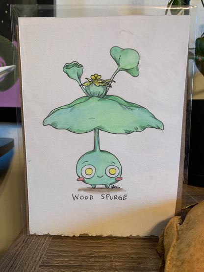 Plant friends illustrations