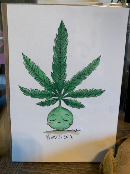 Plant friends illustrations
