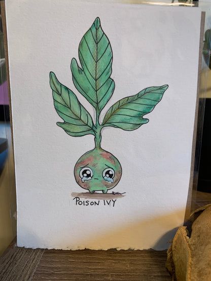 Plant friends illustrations