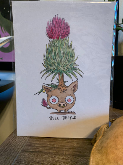 Plant friends illustrations