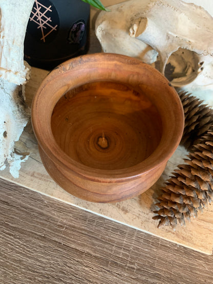 Spalted dip altar bowl