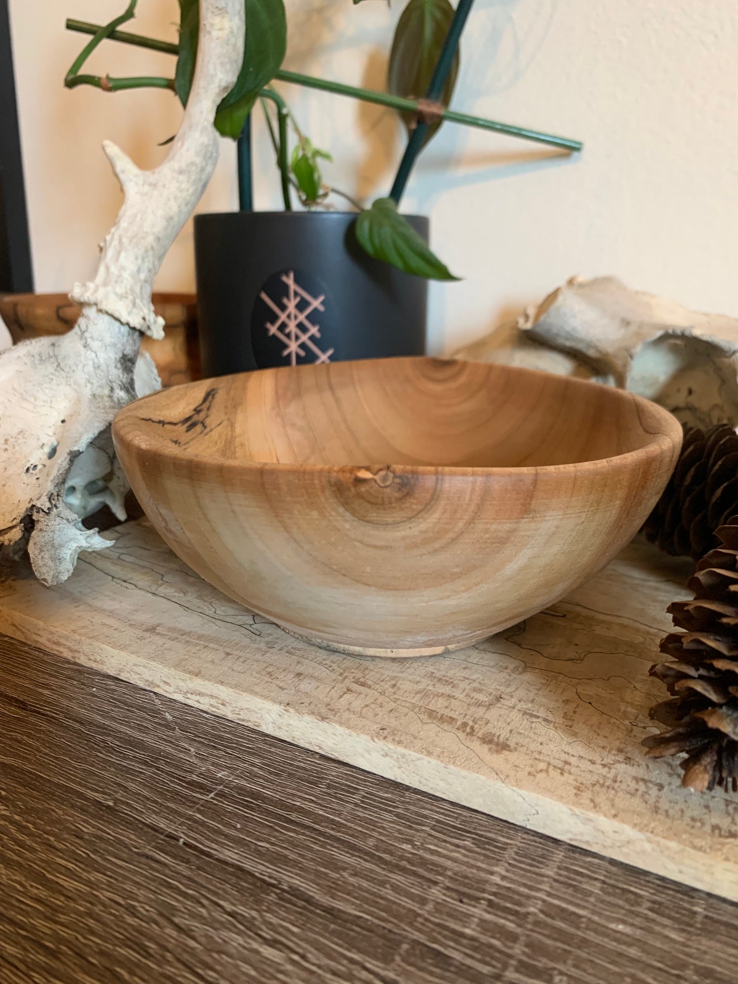 Light and little altar bowl