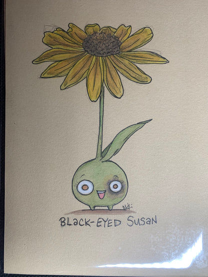 Plant friends illustrations