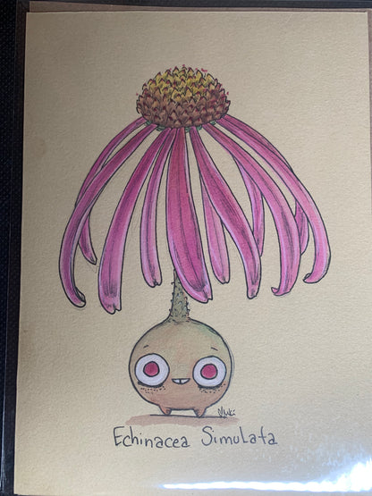 Plant friends illustrations