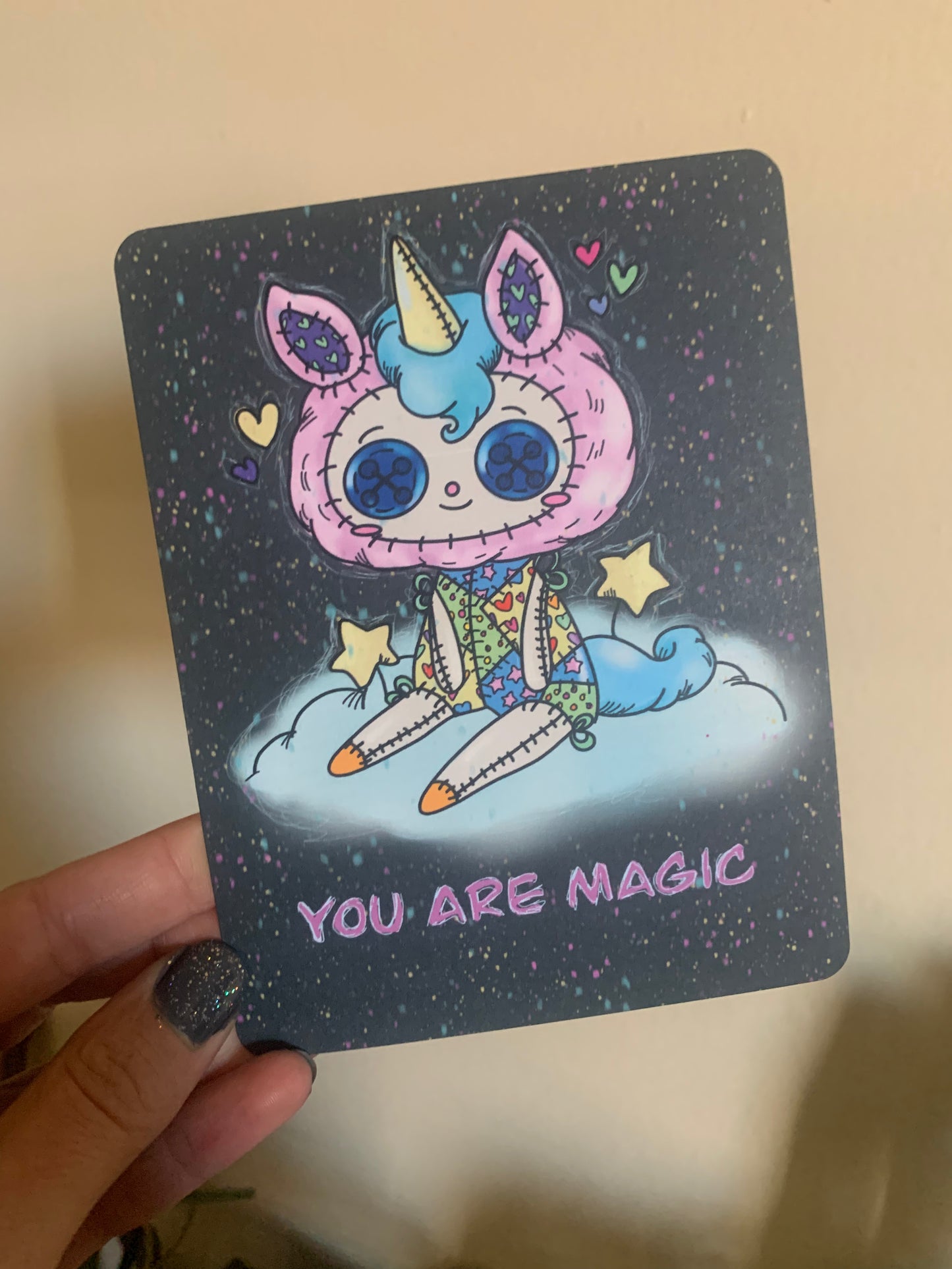 You are Magic Greeting Card