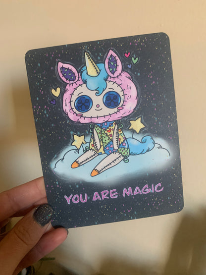 You are Magic Greeting Card