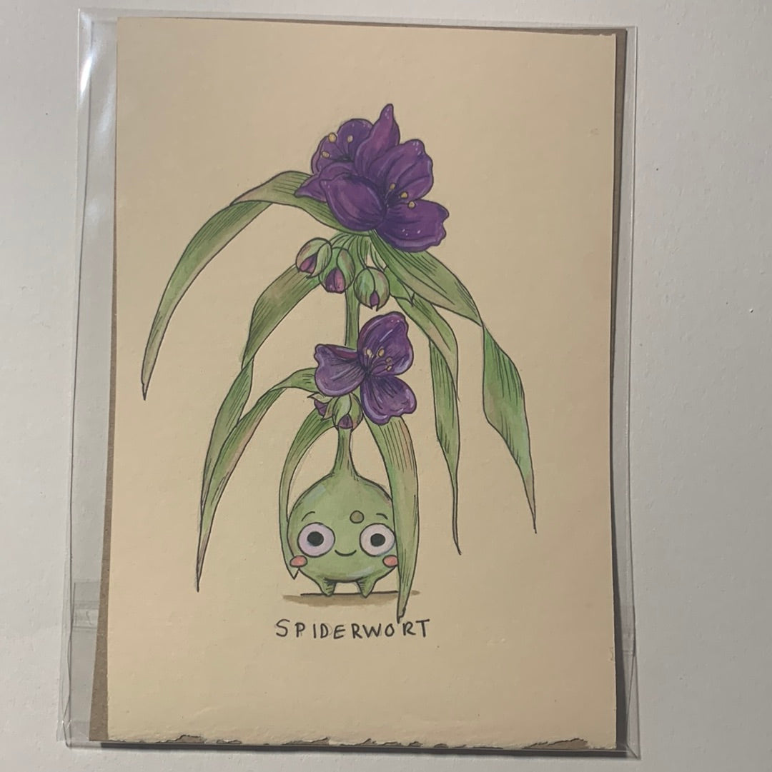Plant friends illustrations
