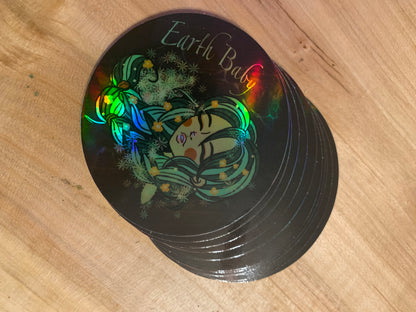 Large element bb holographic sticker