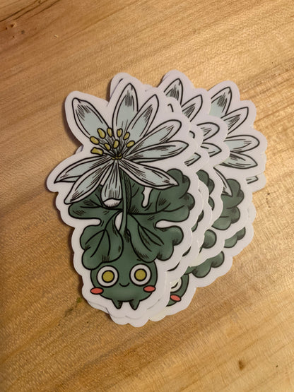 Plant and tree friend stickers