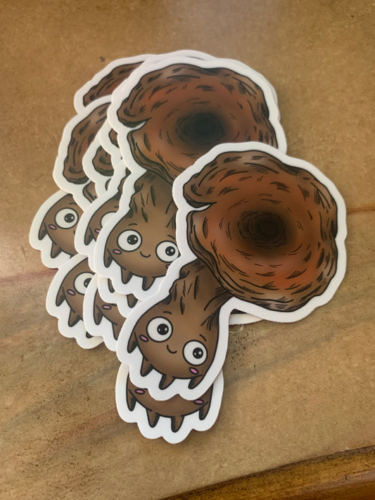 Fungi friends sticker