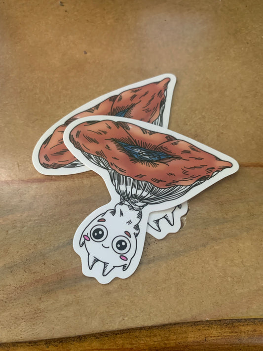 Fungi friends sticker