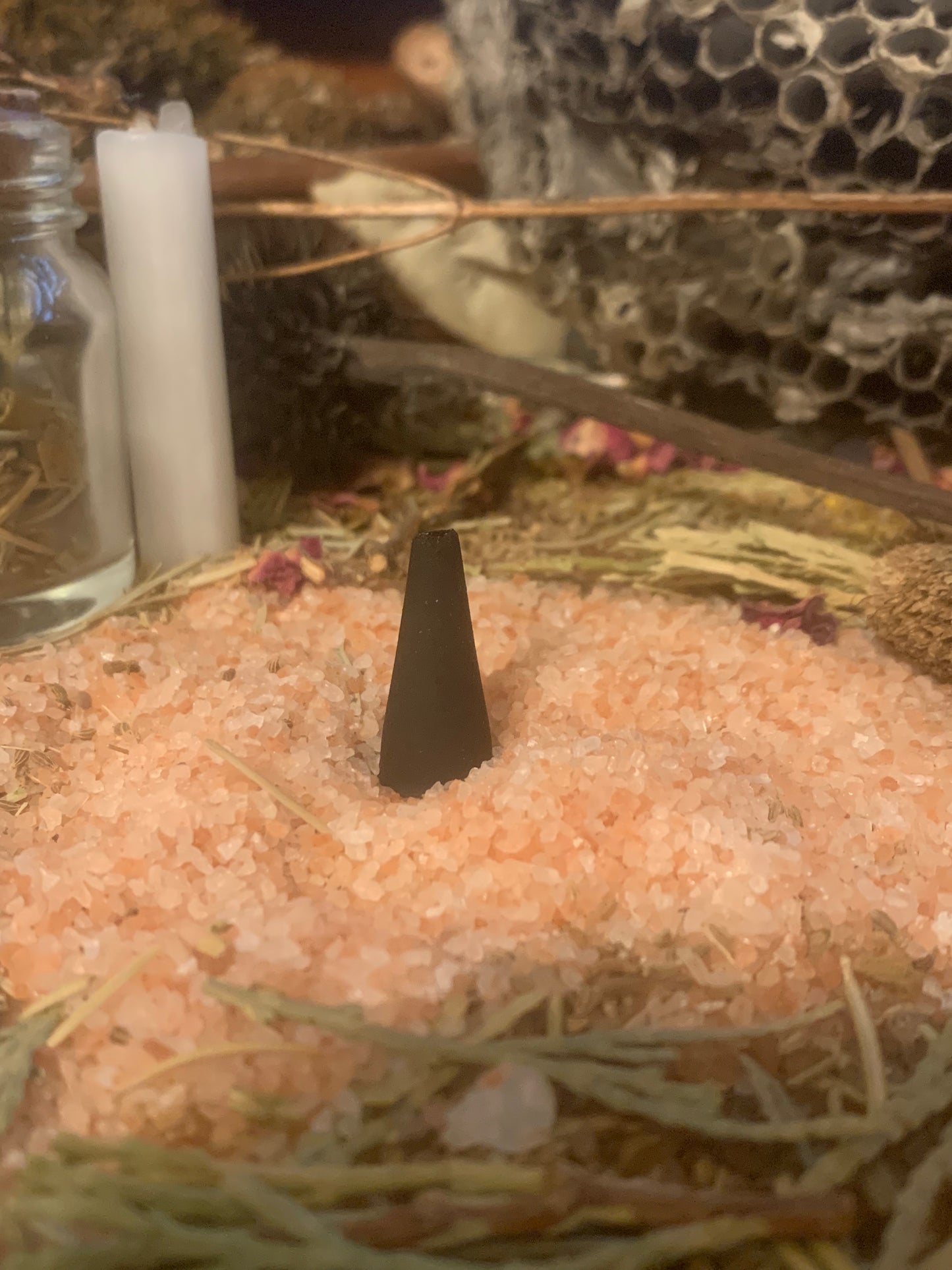 Charcoal incense cones